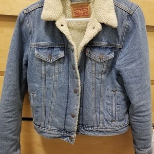 Levis womens sherpa jacket